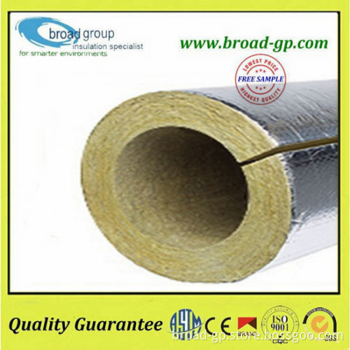 Inorganic Rock Mineral Wool Pipe with High Temperature